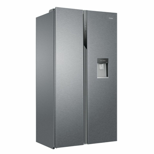 Haier - Réfrigérateur américain HAIER HSR3918EWPG_ 521L  Silver Haier  - Refrigerateur distributeur d eau