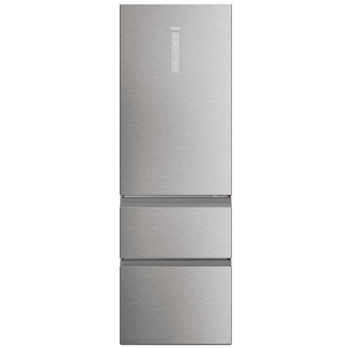 Haier - Réfrigérateur combiné 60cm 360l nofrost, inox - HTW5618DNMG - HAIER Haier  - Congelateur 4 tiroirs