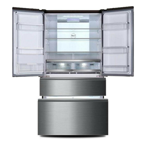 Réfrigérateur américain Réfrigérateur américain 100.5cm 685l nofrost inox - hb26fssaaa - HAIER