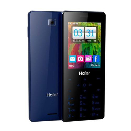 Téléphone mobile Haier HAIER T20 Bleu Dual SIM débloqué