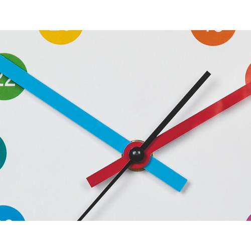 Horloges, pendules Hama Easy Learning Horloge murale à quartz Cercle Multicolore, Blanc - Horloges murales (AA, Multicolore, Blanc, Plastique, Verre, 455 g, 30 cm)