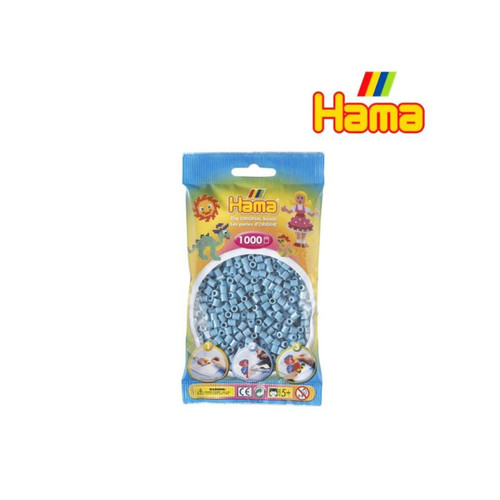 Hama - 1.000 Perles en sachet - Turquoise Hama  - Bonnes affaires Papeterie fantaisie