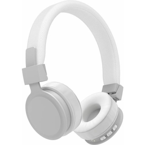 Hama - Hama ``Freedom Lit`` - Headset - On-Ear - Bluetooth - kabellos - weiß, Hellgrau Hama  - Micro-Casque Hifi