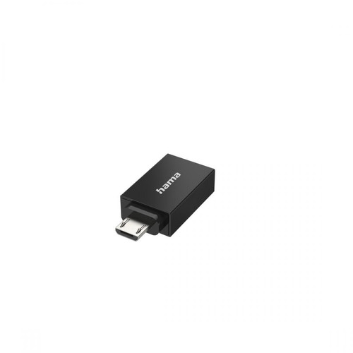 Hama - Adaptateur USB-OTG, fiche micro-USB - port USB, USB 2.0, 480 Gbit/s - Cable otg