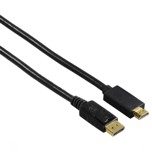 Hama - Câble adaptateur DisplayPort pour HDMI, Ultra HD, 1,80 m Hama  - Hama