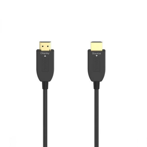 Hama - Câble HDMI optique actif, fiche mâle - mâle, 8K, doré, 3 m Hama - Câble et Connectique