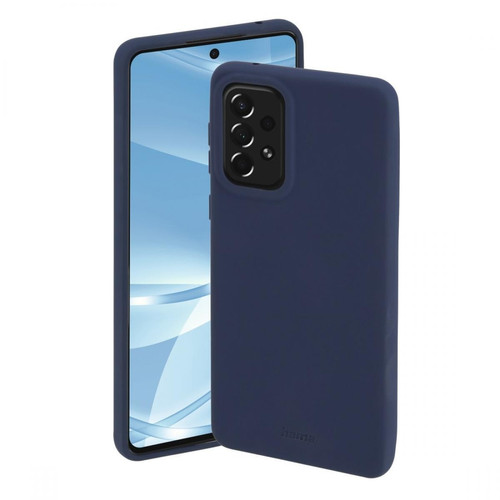 Hama - Coque de protection "Finest Feel" pour Samsung Galaxy A53 5G, bleu foncé Hama  - Coque, étui smartphone