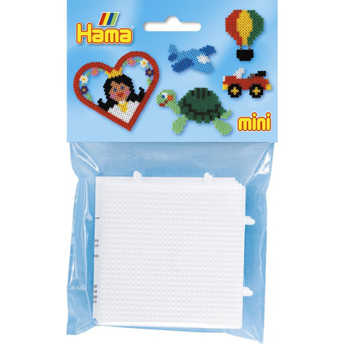 Hama - Plaque carré assemblable x2 Pour petites perles Ø2,5mm (mini) - Hama Hama  - Perles hama mini