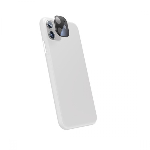 Hama - Verre de protection d'appareil photo pour Apple iPhone 12 mini, noir Hama  - Protection écran smartphone