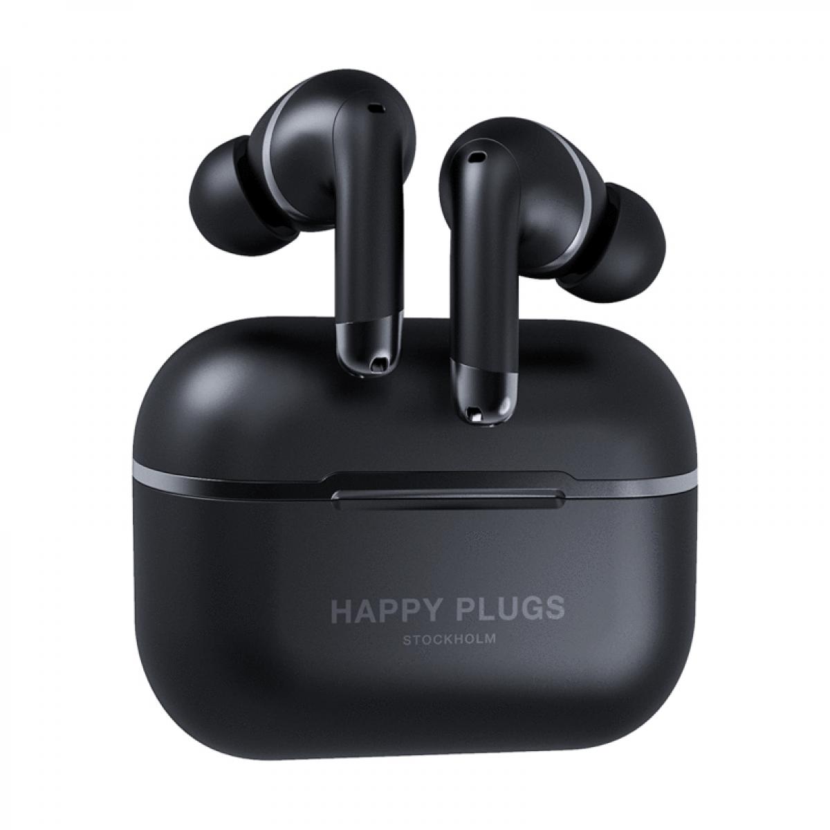 Ecouteurs intra-auriculaires Happy Plugs Happy plugs in ear air1 anc black