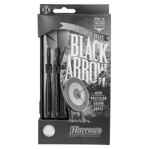 Harrows - Fléchettes HARROWS Black Arrow 18 pointe nylon (Plusieurs modèles) 18GK Harrows  - Fléchettes Harrows