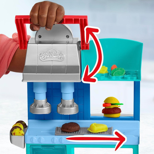 Kit d'expériences Play-Doh Kitchen Creations Restaurant coloré