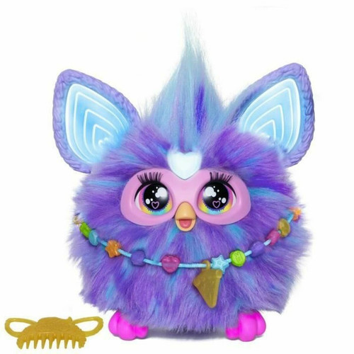 Hasbro - Animal de Compagnie Interactif Hasbro Furby Violet Hasbro  - Marchand Super10count