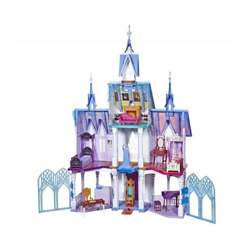 Hasbro - Disney La Reine des Neiges 2 - LExtraordinaire Chateau dArendelle des poupees Elsa et Anna - 1m50 de haut - 4 etages Hasbro   - Hasbro
