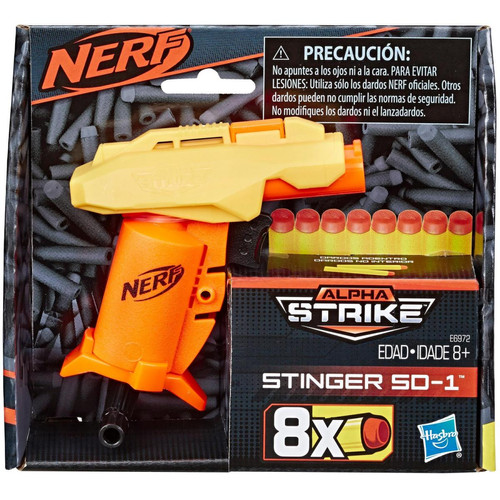 Hasbro - Hasbro E6972EU6 - Nerf Stinger SD-1 Alpha Strike Toy Blaster Hasbro  - Jeux de récréation Hasbro
