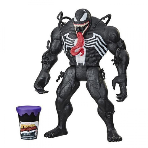 Hasbro - Marvel Spider-Man Maximum Venom - Figurine Venom degoulinant qui lance du slime - 31,5 cm - Hasbro