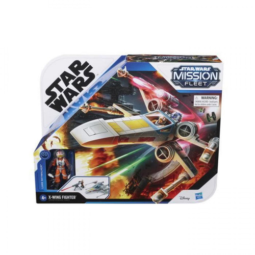 Hasbro - Star Wars Mission Fleet – Figurine Luke Skywalker et véhicule chasseur X-wing - 6 cm Hasbro  - Vehicule star wars