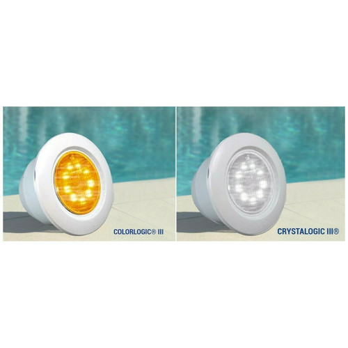Eclairages de piscine Projecteur led chrystalogic® iii cofies hayward pour piscine béton - blanc