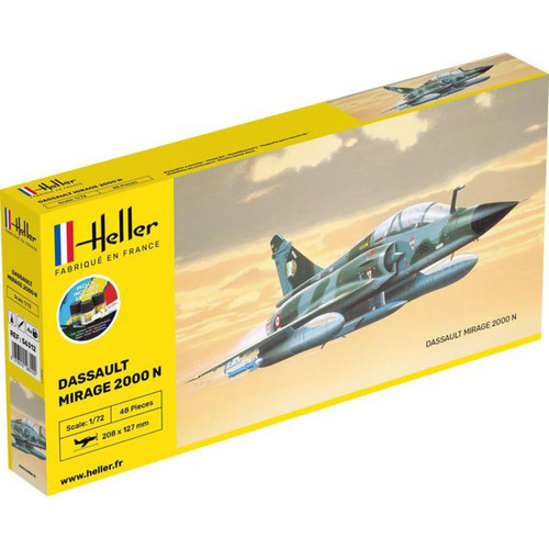 Heller - Starter Kit Mirage 2000 N - 1:72e - Heller Heller  - Jeux & Jouets