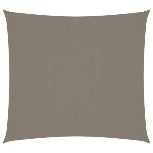 Voile d'ombrage Helloshop26 Voile toile d'ombrage parasol tissu oxford rectangulaire 2 x 2,5 m taupe 02_0009592