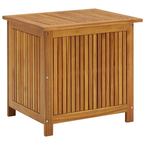 Helloshop26 - Coffre boîte meuble de jardin rangement 60 x 50 x 58 cm bois d'acacia solide 02_0013039 Helloshop26  - Coffre de jardin bois Coffre de jardin
