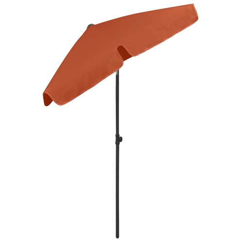Parasols Parasol de plage 180 x 120 cm orange 02_0008407
