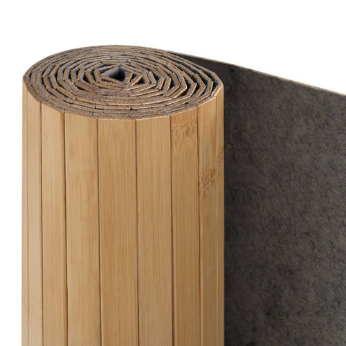 Paravents Paravent séparateur de pièce cloison de séparation décoration meuble bambou 250 cm naturel 0802072_2