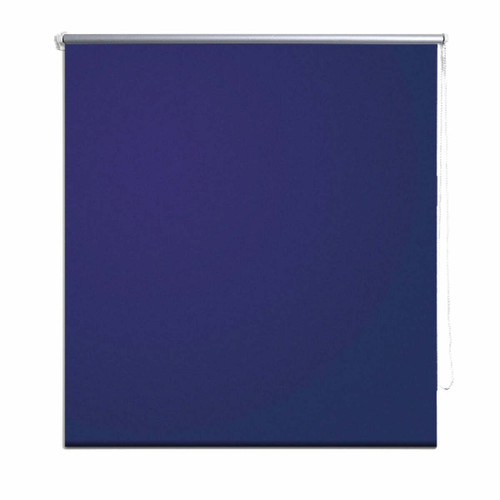 Helloshop26 - Store enrouleur occultant bleu 60 x 120 cm fenêtre rideau pare-vue volet roulant 4102136 Helloshop26  - Helloshop26