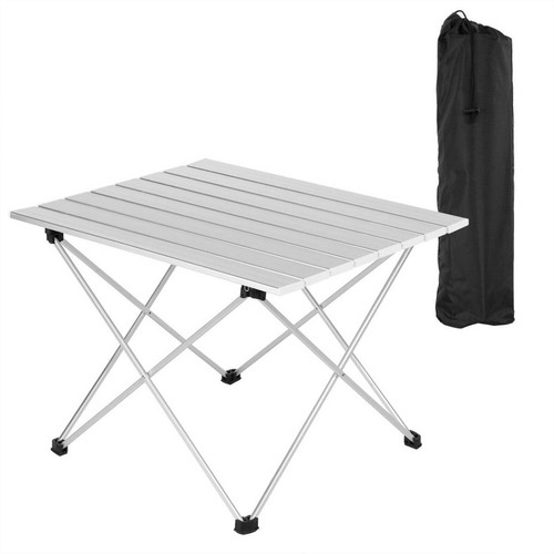 Helloshop26 - Table de camping jardin en aluminium avec étui de transport 56 x 46 cm 19_0000935 Helloshop26  - Tables de jardin
