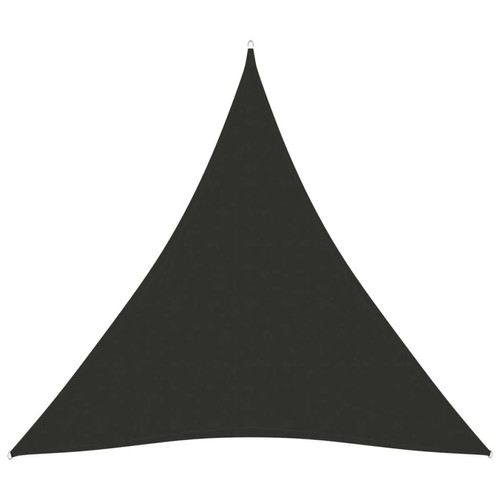 Helloshop26 - Voile toile d'ombrage parasol tissu oxford triangulaire 4 x 4 x 4 m anthracite 02_0009862 Helloshop26  - Mobilier de jardin