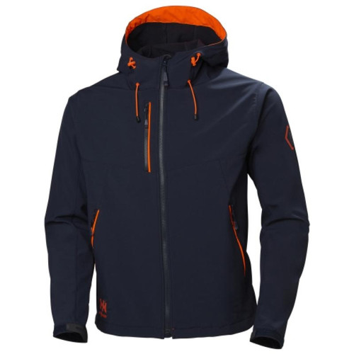 Protections corps Softshell chelsea evolution bleu/orange taille XL - HELLY HANSEN