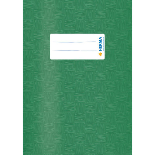 Herma - HERMA Protège-cahier, A5, en PP, vert foncé opaque () Herma  - Papier