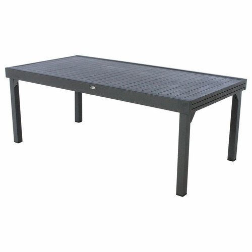 Hesperide - Table de jardin extensible 12 Personnes Piazza - L. 200/320 cm - Graphite Hesperide  - Tables de Jardin Extensibles Tables de jardin