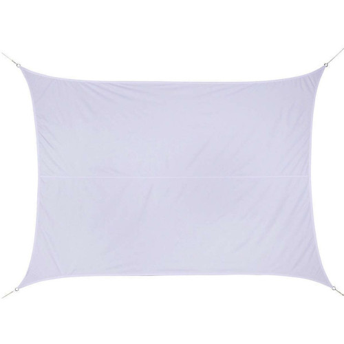 Hesperide - Voile d'ombrage rectangulaire 2 x 3 m Curacao - Blanc - Hesperide