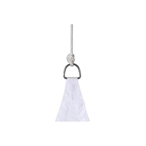 Hesperide Voile d'ombrage triangulaire Curacao - 3 x 3 x 3 m - Blanc