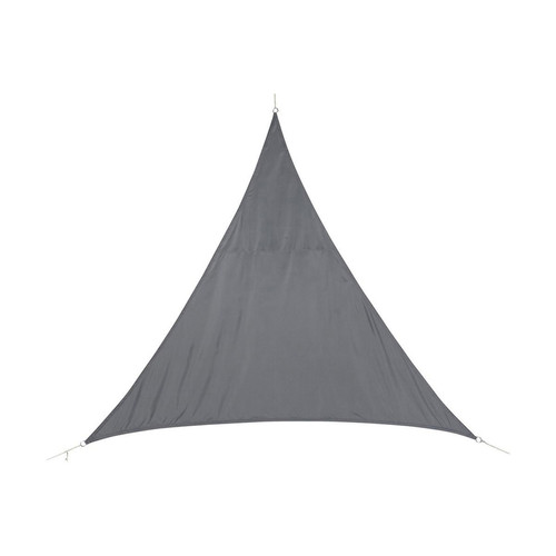 Voile d'ombrage Hesperide Voile d'ombrage triangulaire Curacao - 4 x 4 x 4 m - Gris