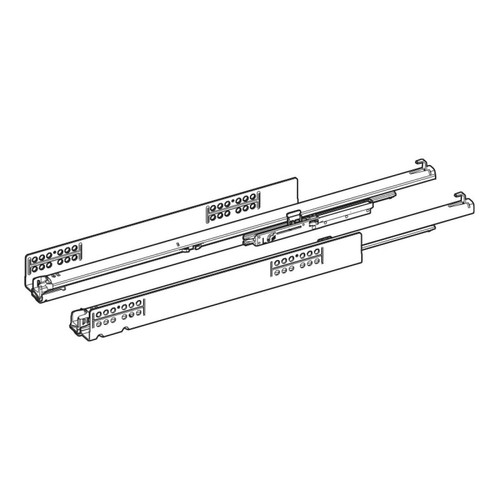 Hettich - Coulisse quadro you push to open - Longueur : 270 mm - HETTICH Hettich  - Hettich coulisse tiroir