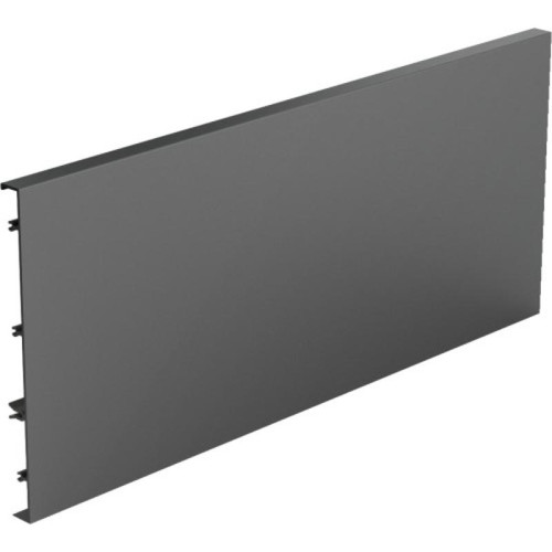 Hettich - Paroi arrière aluminium pour tiroir ArciTech hauteur 218mm longueur 2000mm coloris anthracite Hettich  - Organisateur de tiroir Rangement