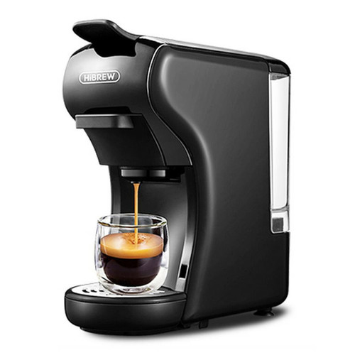 HiBREW - Machine à café expresso HiBREW H1A 4 EN 1 compatible avec le café moulu Dolce Gusto HiBREW  - dolce gusto automatique Electroménager