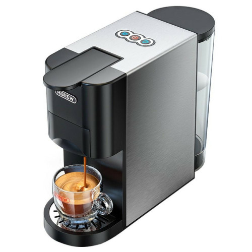 HiBREW - Machine à café HiBREW H3A 5 en 1, pression 19 bars, mode froid/chaud, réservoir d'eau 1000 ml, protection anti-séchage HiBREW  - Cafetiere a pression