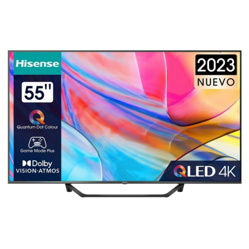 Hisense -TV intelligente Hisense 55A7KQ 55" 4K ULTRA HD QLED WI-FI 55" 4K Ultra HD QLED Hisense  - Black Friday TV QLED