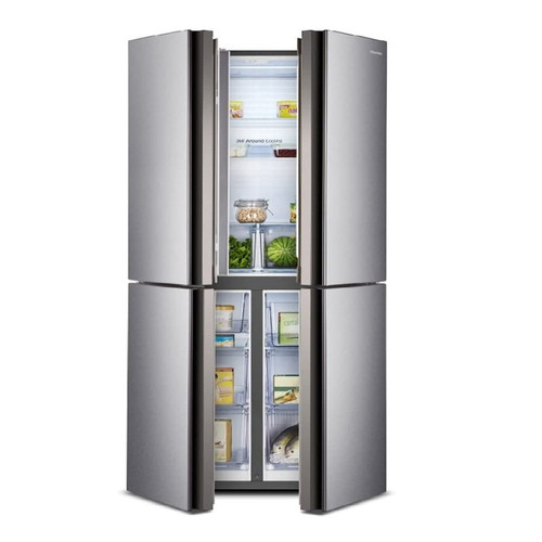 Réfrigérateur américain Réfrigérateur multi-portes HISENSE RQ515N4AC2 Inox