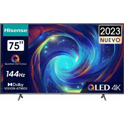 Hisense -TV intelligente Hisense 75E7KQ PRO 4K Ultra HD QLED Hisense  - Black Friday TV QLED