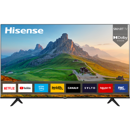 Hisense - 43A6BG Téléviseur 42.5" 4K UHD 60Hz Smart TV Wi-Fi HDMI Noir - TV 4K 43 pouces TV 40'' à 43''