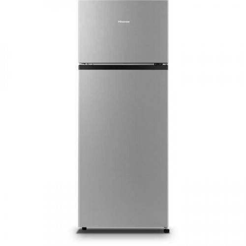 Hisense - Réfrigérateur congélateur haut RT267D4ADF 205L (164L+41L) - froid statique - L55,1x H143,4 - silver Hisense   - Refrigerateur congelateur haut
