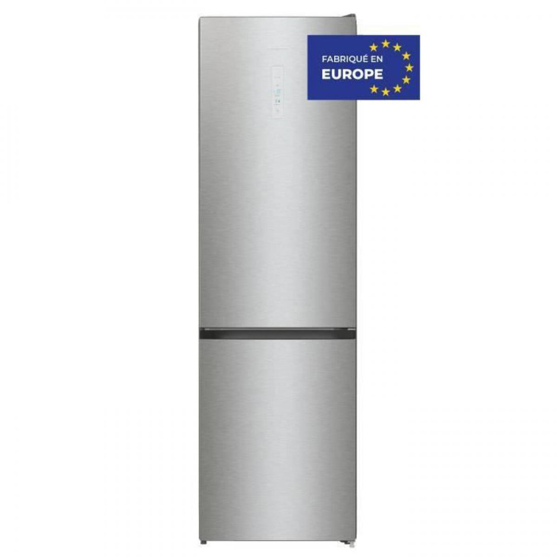 Hisense HISENSE RB434N4AD1 - Réfrigérateur congélateur bas - 331L (235 + 96) - froid ventilé total - A+ - L60x H200 - silver