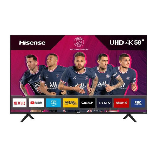 TV 56'' à 65'' Hisense TV LED - LCD 58 pouces HISENSE 4K UHD G, HIS6942147474631