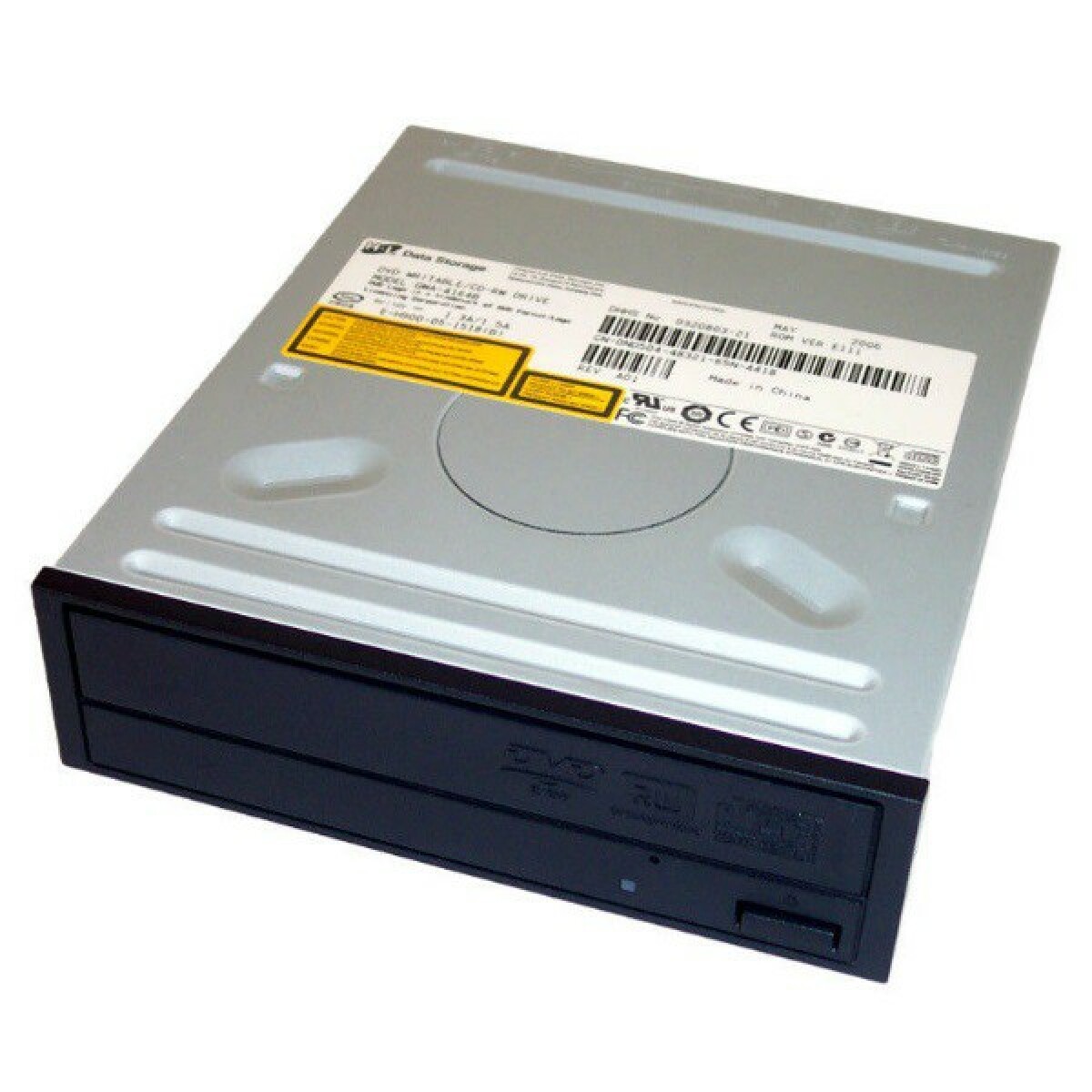 Graveur DVD/Lecteur Blu-ray Hitachi-Lg Data Storage Graveur interne CD/DVD+R/+RW Hitachi LG GWA-4164B DVD16x IDE ATA Noir Tiroir