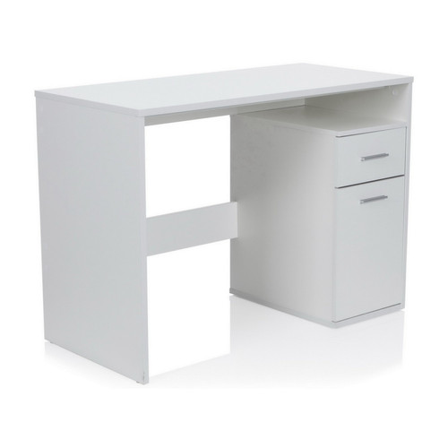 Hjh Office - Bureau / Table pour ordinateur BASIX 105x50 cm Blanc hjh OFFICE - Hjh Office