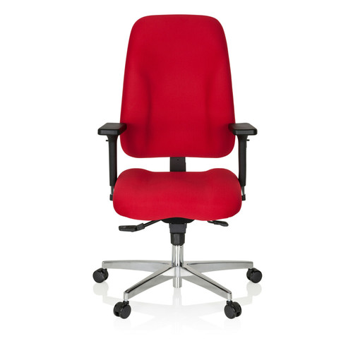 Hjh Office - Chaise de bureau / fauteuil de direction ZENIT COMFORT rouge hjh OFFICE Hjh Office  - Salon, salle à manger